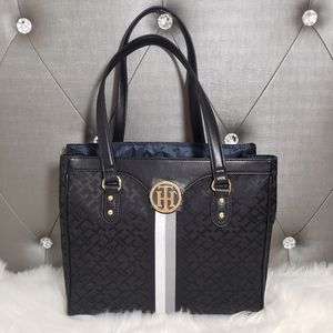 Tommy Hilfiger Black Handbag Tote